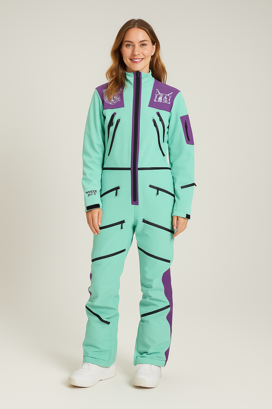 Geïsoleerde Skipak Voor Vrouwen Met Functionele Zakken