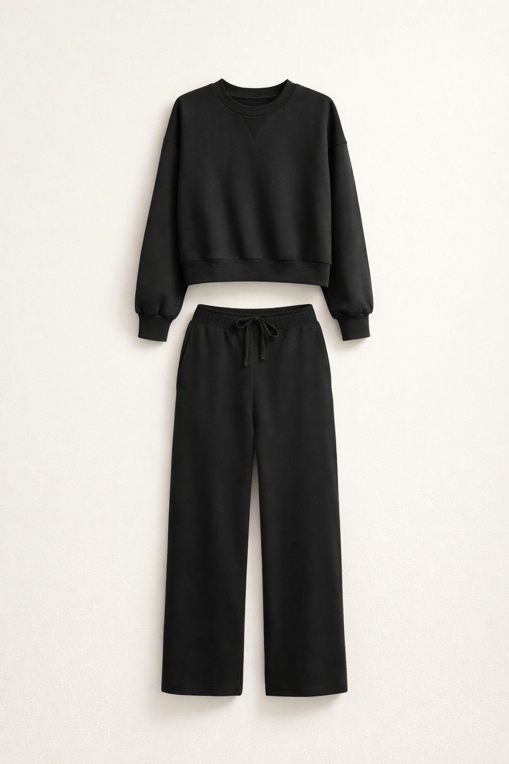 Ensemble Loungewear Confortable pour Femmes avec Pull et Pantalon Large