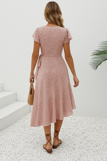 Eliane | Bloemen Wrap Jurk