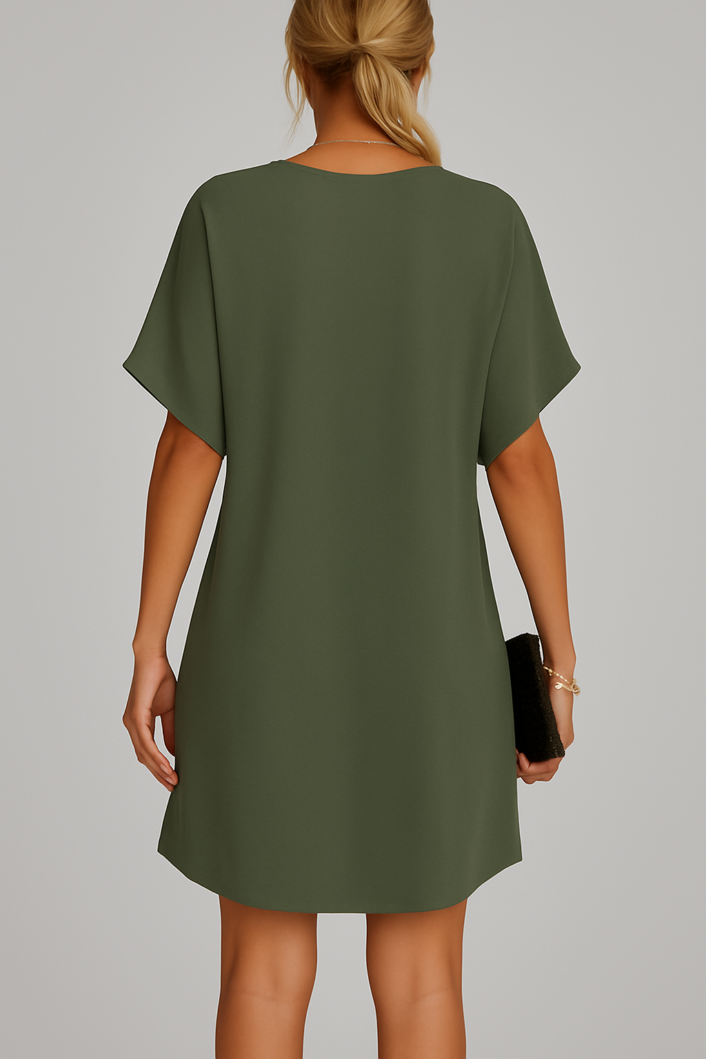Leda | Elegante V-Hals Jurk