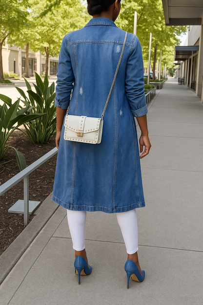 Tiannah | Oversized Denim Jacket