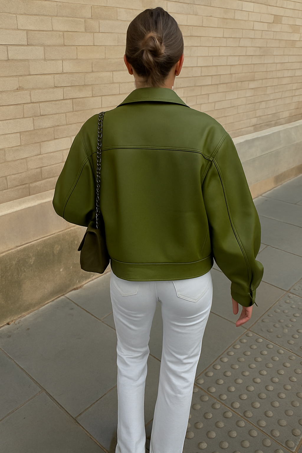 Alma | Trendy Oversized PU-Leren Jas