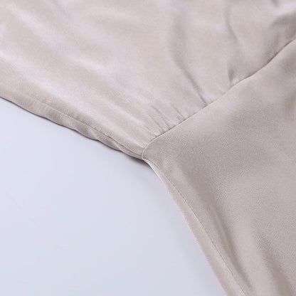Maxime | Zwarte Maxi-jurk met Elegante Split