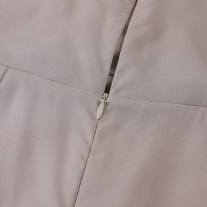 Maxime | Zwarte Maxi-jurk met Elegante Split