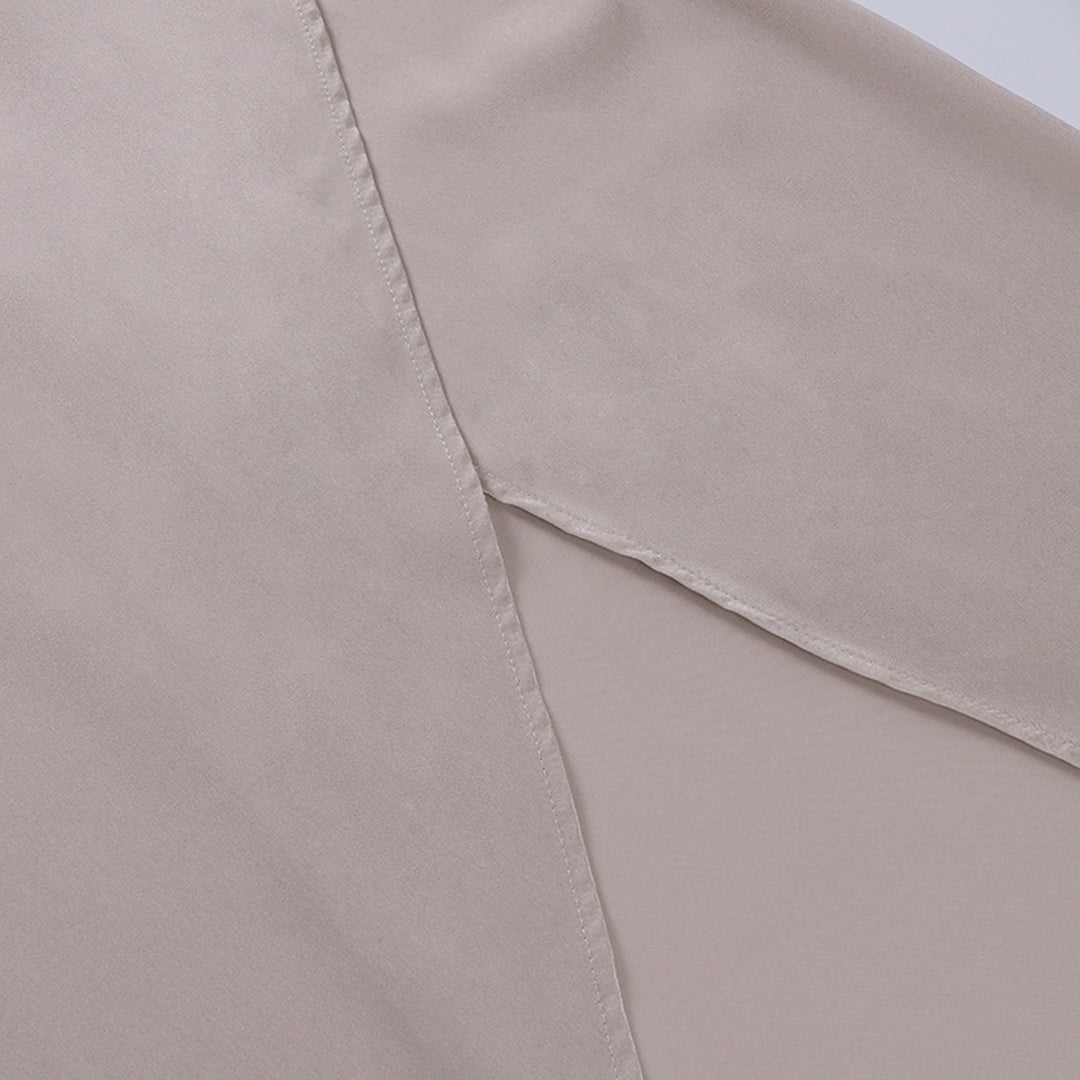 Maxime | Zwarte Maxi-jurk met Elegante Split