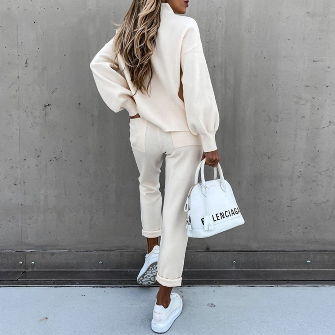 Ensemble loungewear pour femmes à manches longues