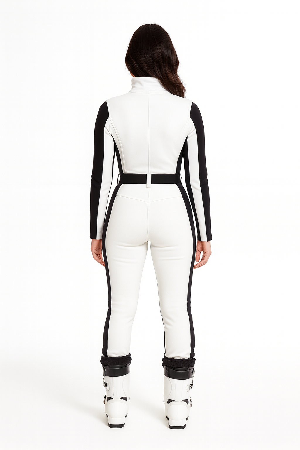 Waterdicht Dames Jumpsuit Met Ceintuur En Rits Skipak