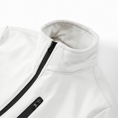 Waterdicht Dames Jumpsuit Met Ceintuur En Rits Skipak