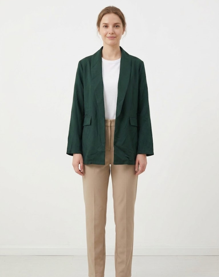Ivee | Tailored Blazer met 3/4 Mouwen