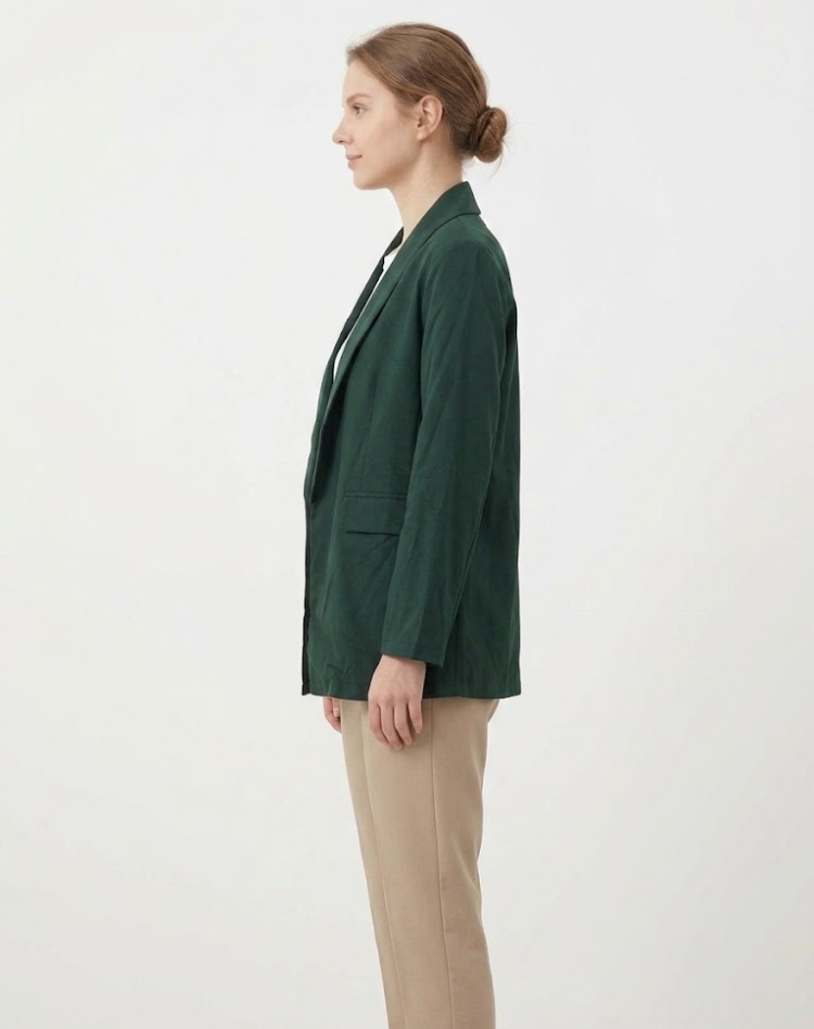 Ivee | Tailored Blazer met 3/4 Mouwen