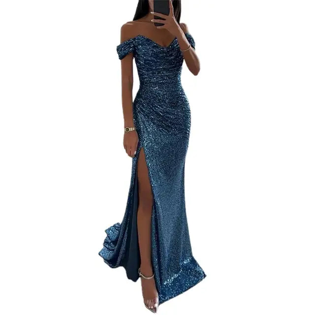 Jaylinn | Gala Dresses Off-Shoulder Women's Maxi Dress