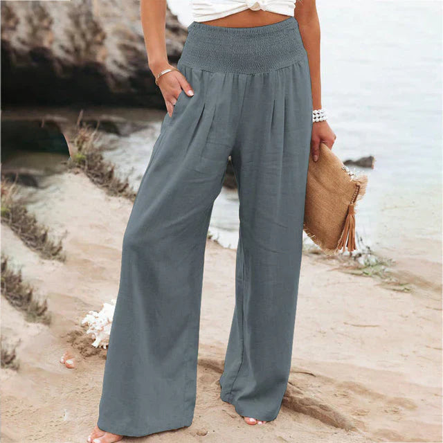 Faelyn | Luchtige Wijdere Broek