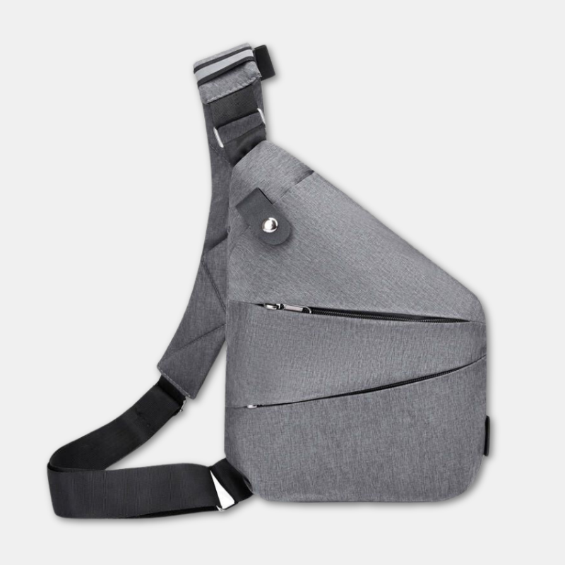 Elegante Dames Crossbody Rugtas met Verstelbare Schouderband