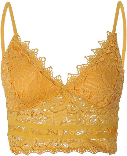 Cecilia | Lace Crop Top