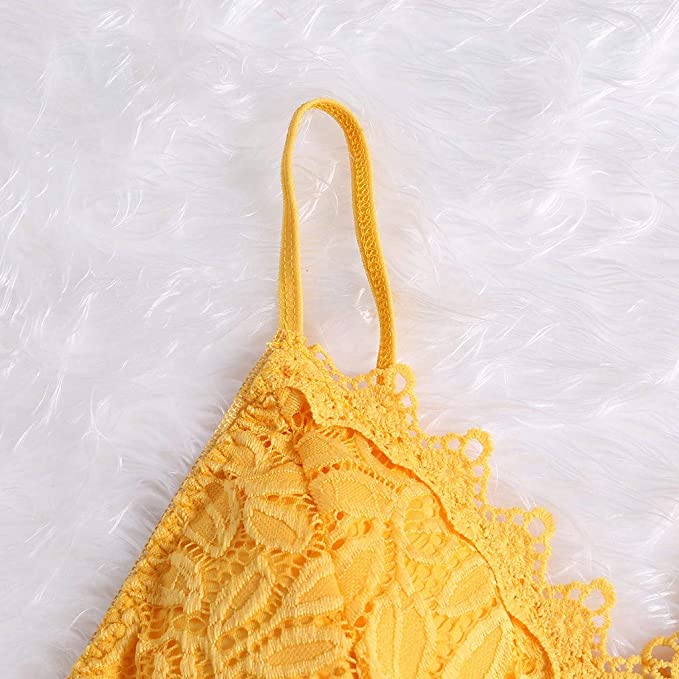 Cecilia | Lace Crop Top