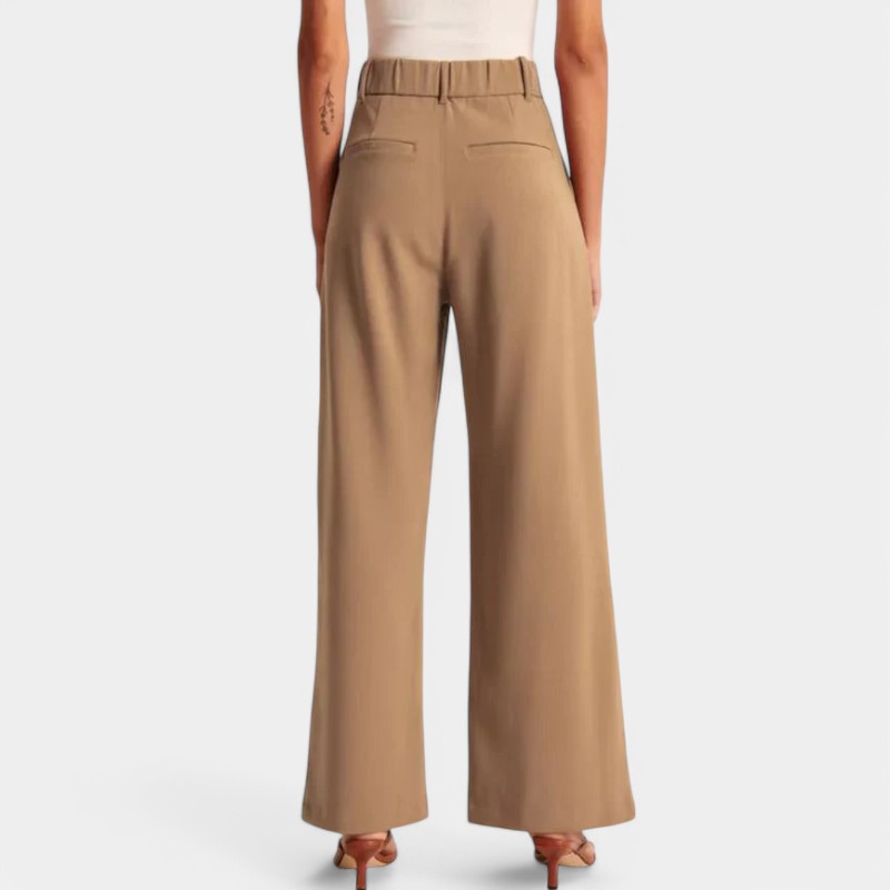 Carlein | Wijde High-Waisted Broek