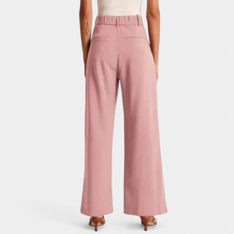 Carlein | Wijde High-Waisted Broek