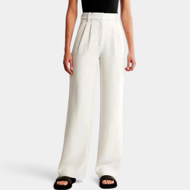 Carlein | Wijde High-Waisted Broek