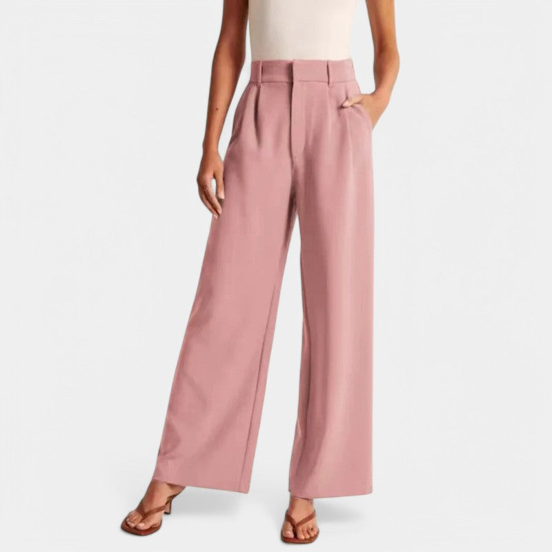 Carlein | Wijde High-Waisted Broek