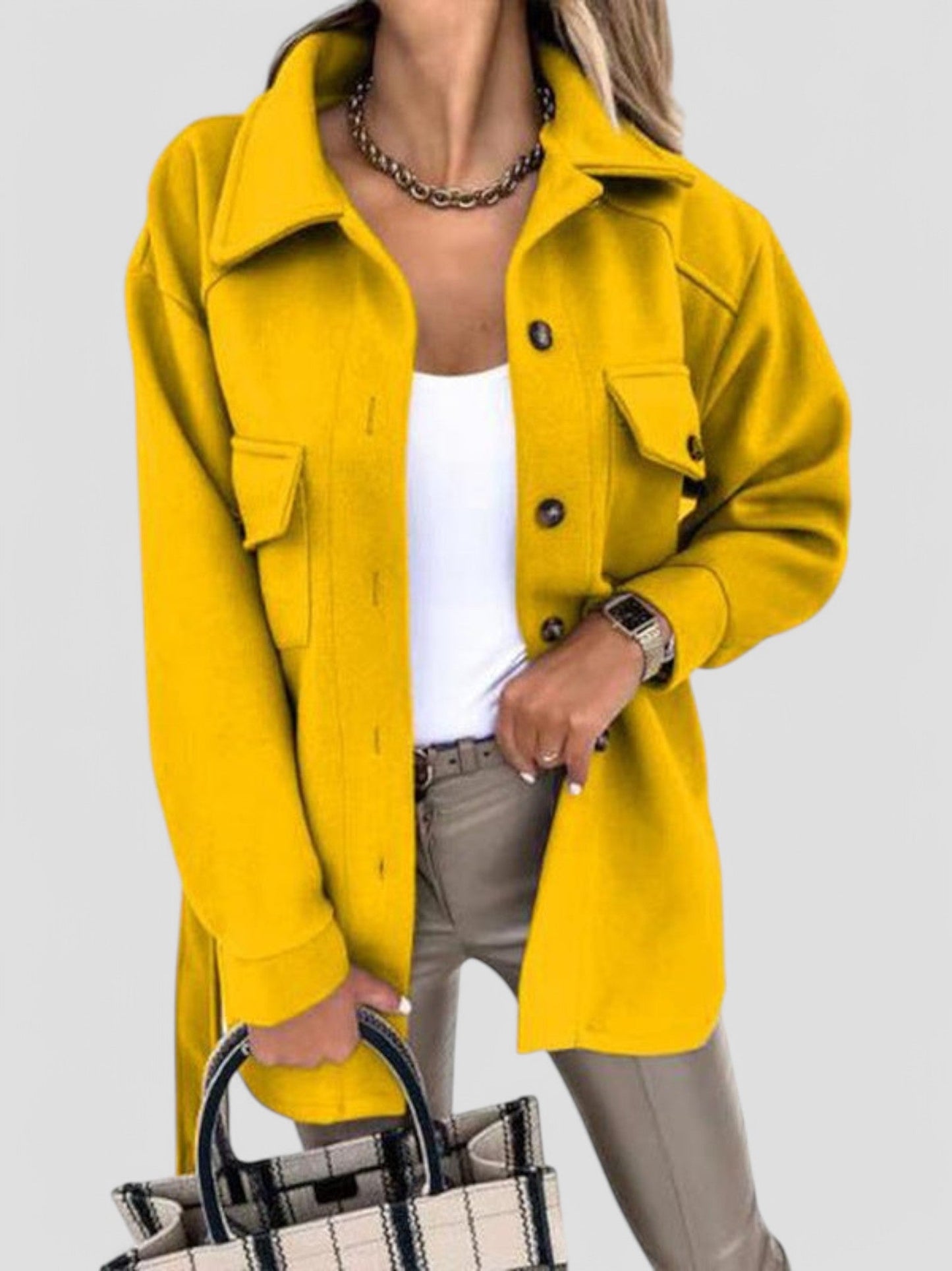 Consuela | Stijlvolle Oversized Shacket