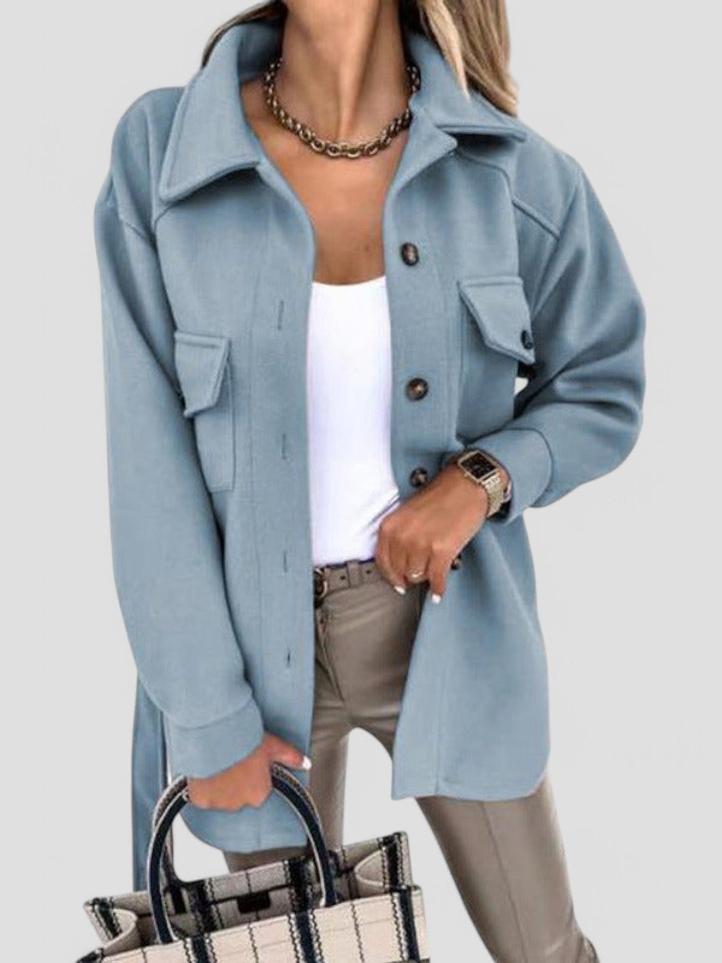 Consuela | Stijlvolle Oversized Shacket