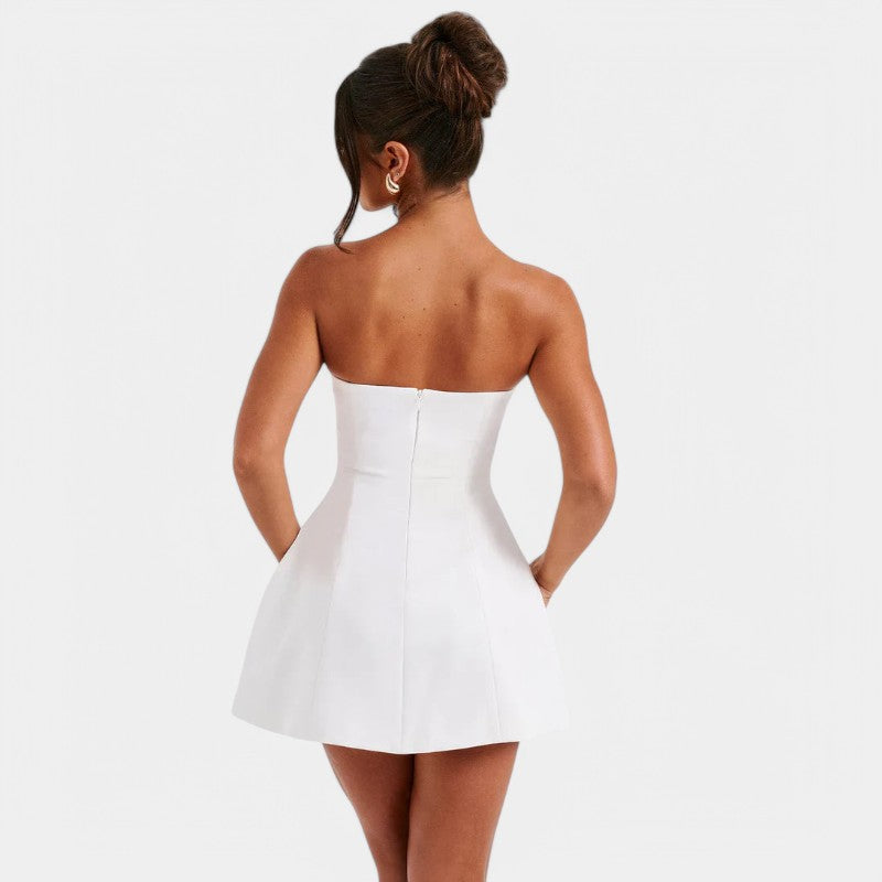 Lianda | Strapless Mini Jurk
