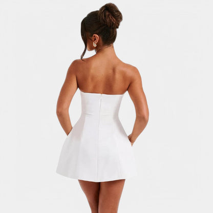 Lianda | Strapless Mini Jurk