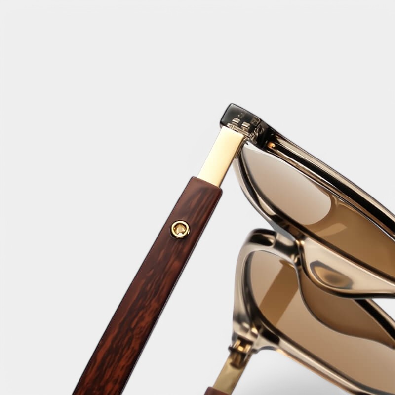 Linsey | Trendy Vierkante Zonnebril
