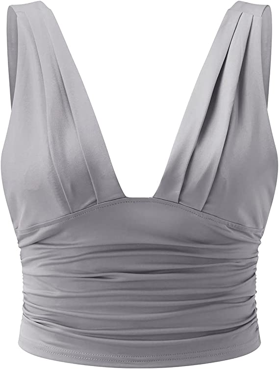 Alana | Elegante V-Hals Crop Top