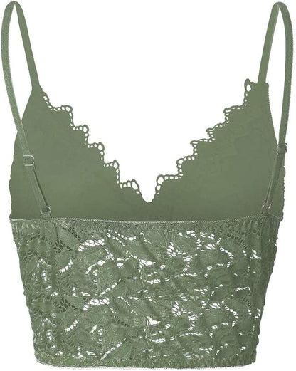 Cecilia | Lace Crop Top