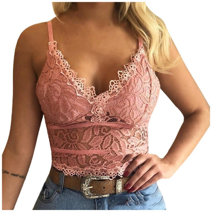 Cecilia | Lace Crop Top