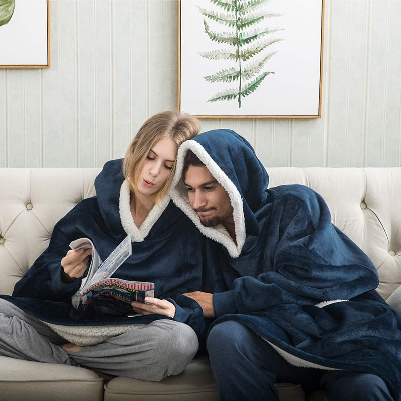 Warme Oversized Dames Hoodie met Capuchon