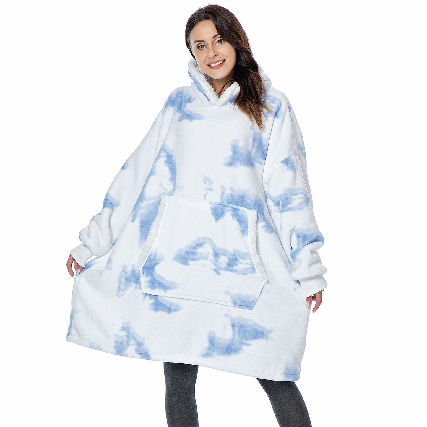 Warme Oversized Dames Hoodie met Capuchon