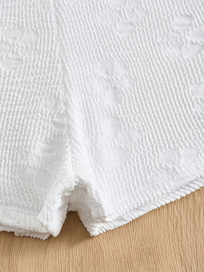 Nada | Ribtextuur Bikiniset met Bijpassende Shorts