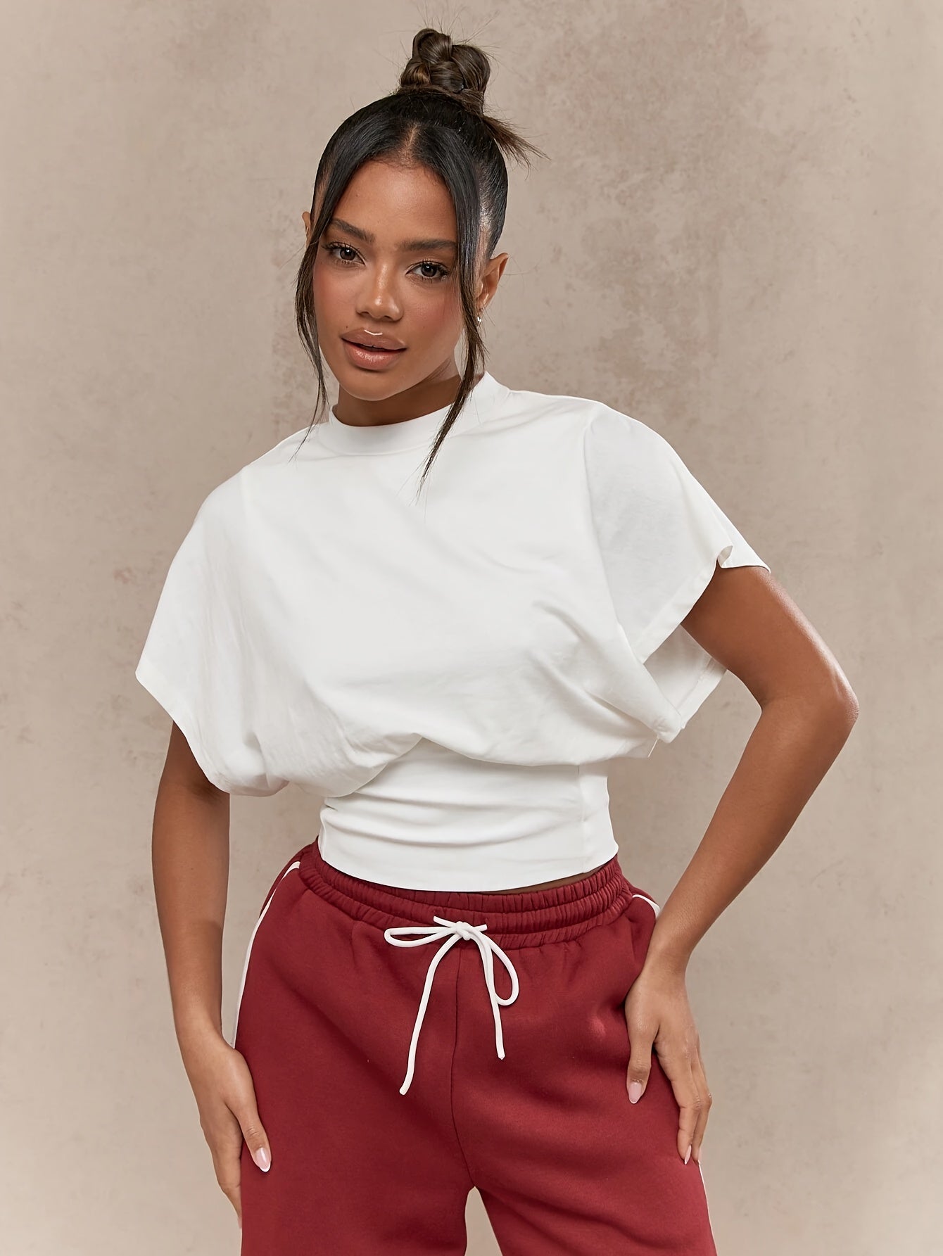 Beatrise | Cropped Tee met Sportieve Fit