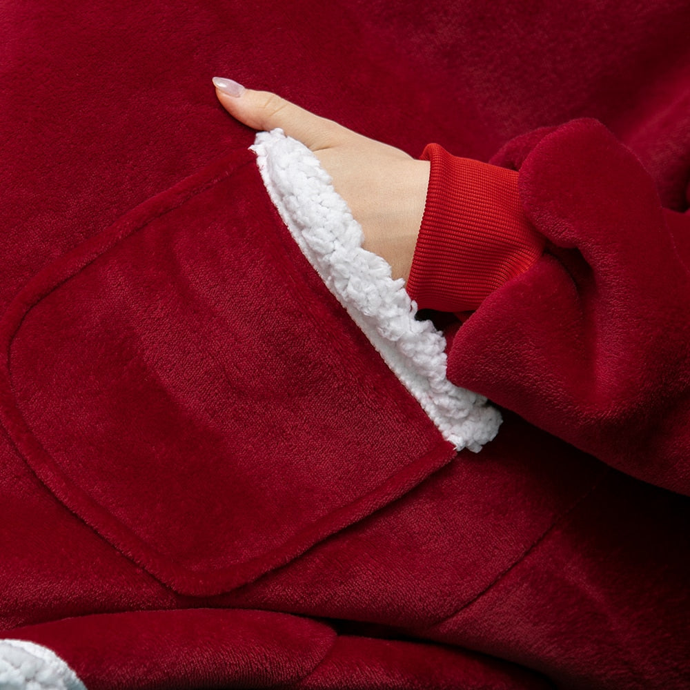 Warme Oversized Dames Hoodie met Capuchon