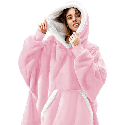 Warme Oversized Dames Hoodie met Capuchon