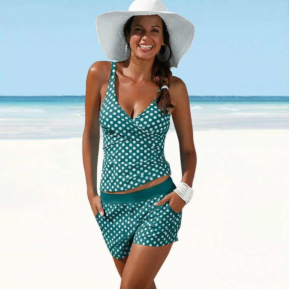 Elegant Flattering Tankini Set