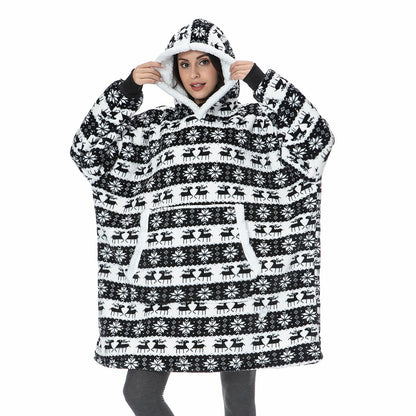 Warme Oversized Dames Hoodie met Capuchon
