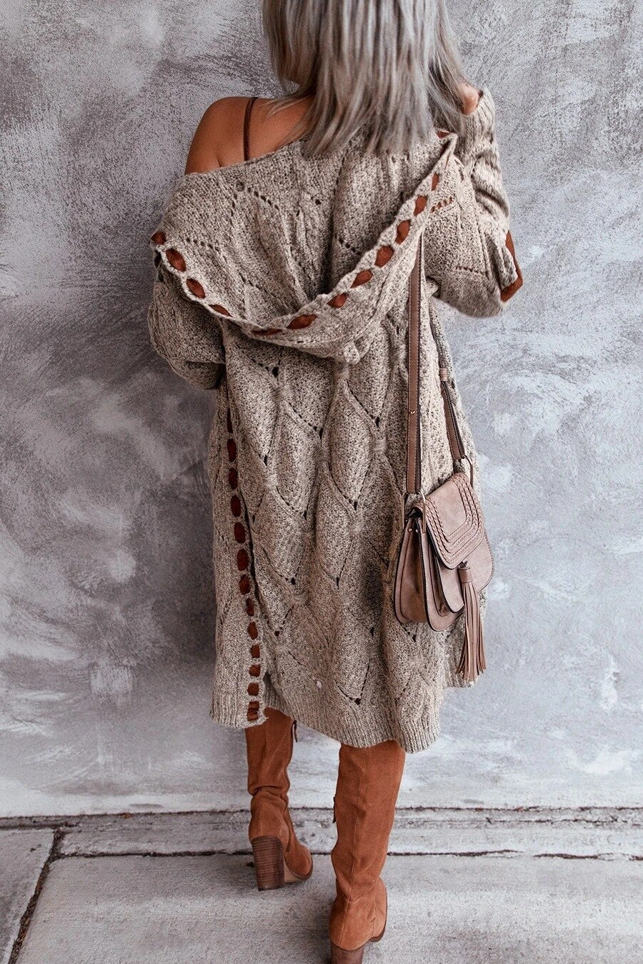 Arya | Knitted Longline Cardigan