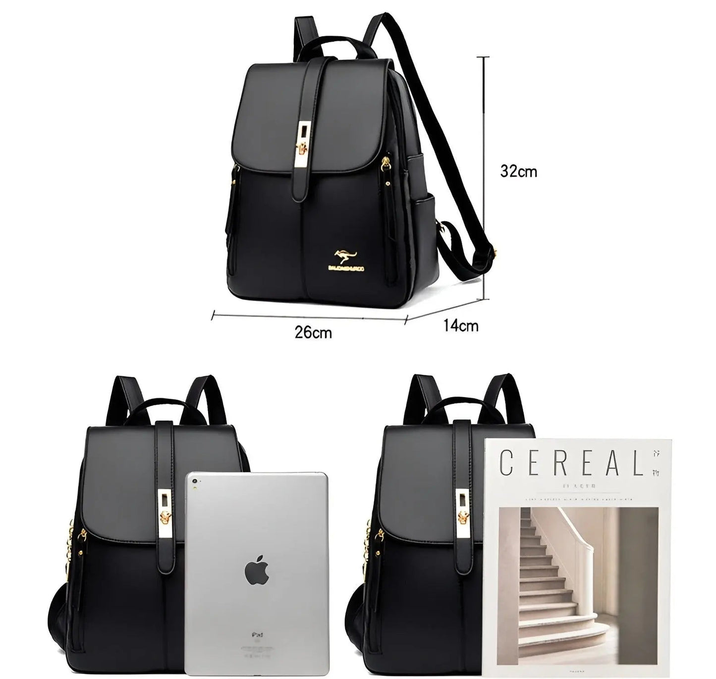 Willa | Elegante Lederen Rucksack