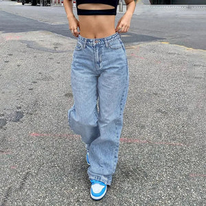 Betti | Jean vintage baggy à jambes droites