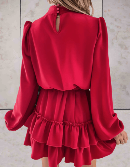 Pip | Elegante Ruffle Mini-Jurk