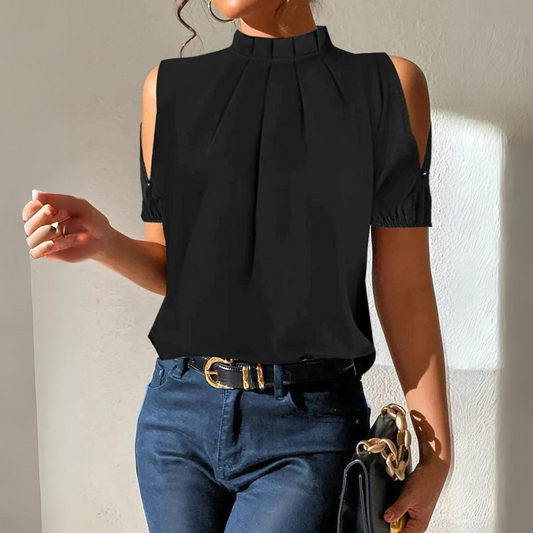 Doortje | Elegante Pleated Top