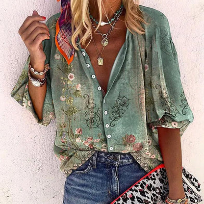 Adda | Boho-Inspiratie met Bloemenprint