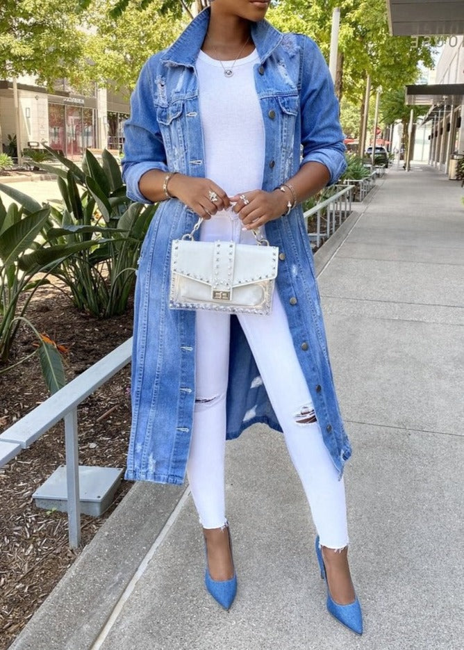 Tiannah | Oversized Denim Jacket