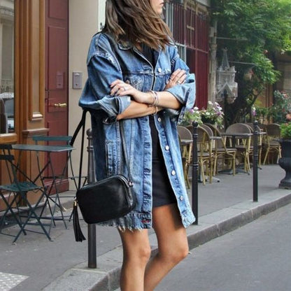 Tiannah | Oversized Denim Jacket
