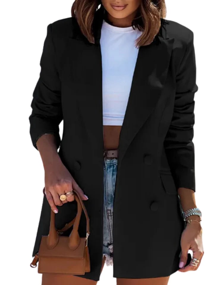 Jemma - Lange Blazer voor Dames