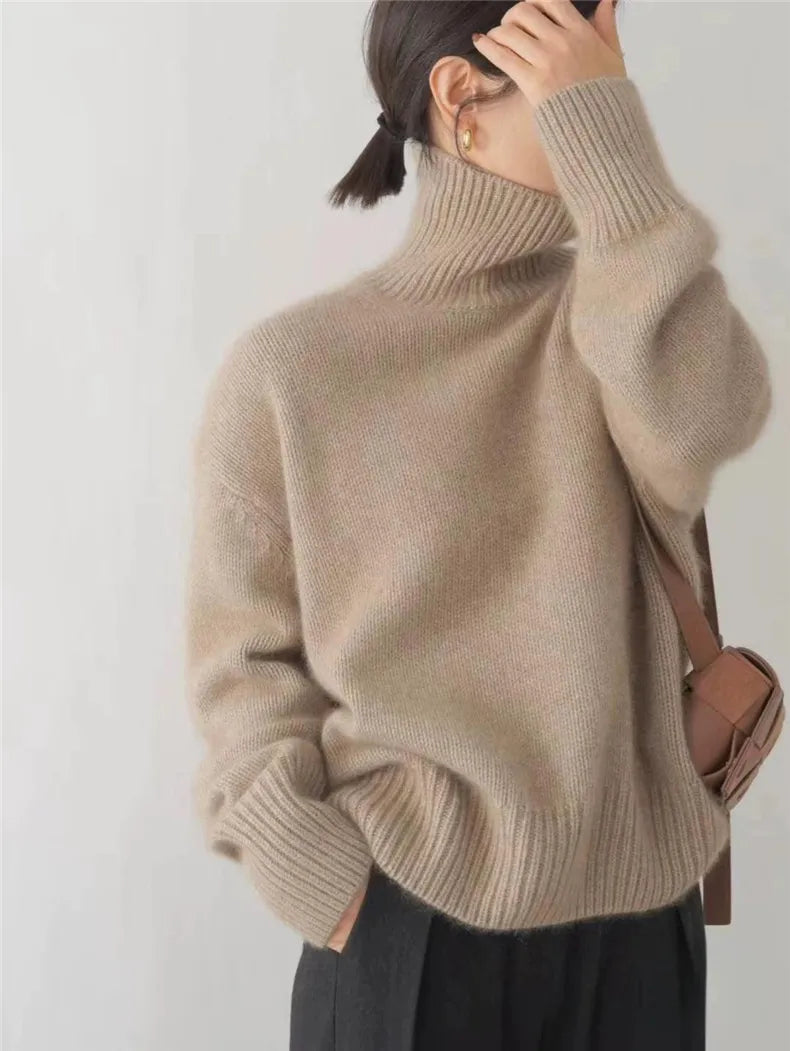 Ashlynn | Luxury Cashmere Turtleneck