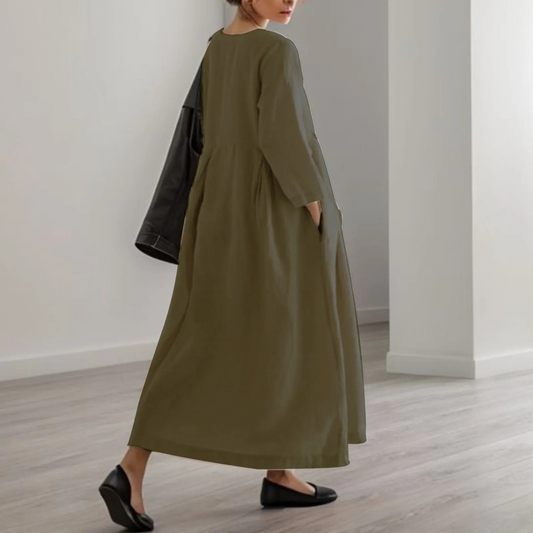 Malena | Linnen Jurk